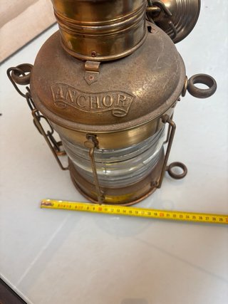 Farol Antiguo ANCHOR Dorado