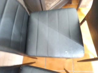 Juego de 4 Sillas Negras