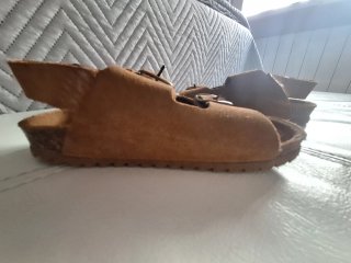 Sandalias piel Mango Talla 25