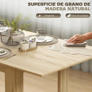 Mesa Comedor Extensible 140-180cm 6-8 Personas
