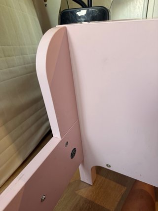 Cama infantil rosa IKEA