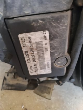 Radiador y ventilador Mercedes 200 Kompressor 2004