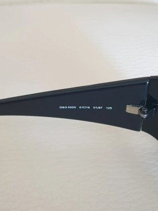 Occhiali da sole Dolce & Gabbana originali neri