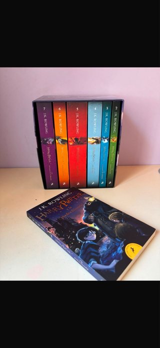 Saga de libros de harry potter