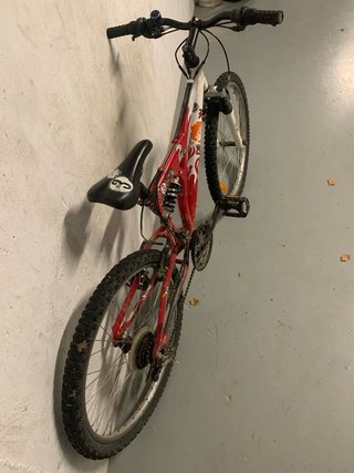 Bicicleta Rockrider doble suspension