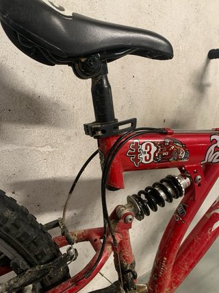 Bicicleta Rockrider doble suspension