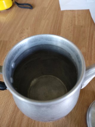 Caffettiera/Teiera vintage alluminio