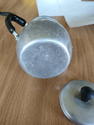 Caffettiera/Teiera vintage alluminio