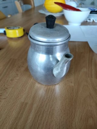 Caffettiera/Teiera vintage alluminio