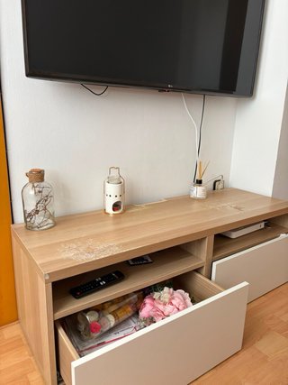 Mueble TV IKEA BESTÅ 120x42x48