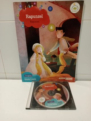 6 Cuentos y DVDs Bilingües Español-Inglés