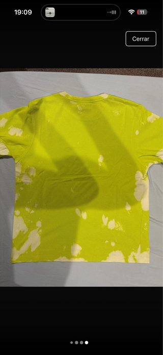 Camiseta Lacoste Verde y Blanca