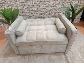 Sofá Cama - Gris 118 cm