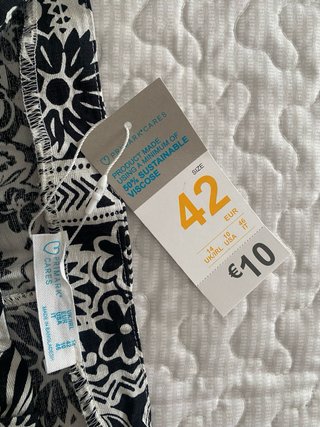 Falda pantalón Primark floral