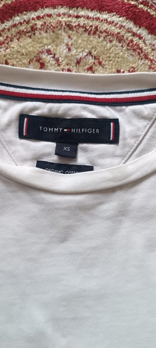 Camiseta Tommy Hilfiger Blanca Talla XS