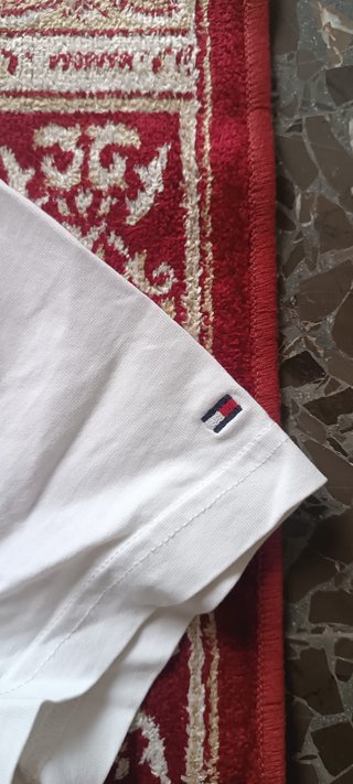 Camiseta Tommy Hilfiger Blanca Talla XS