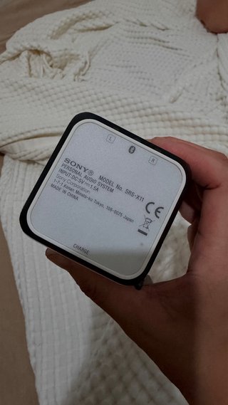 Altavoz Bluetooth Sony SRS-X11 Blanco