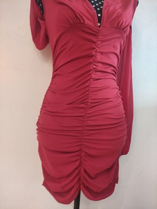 Vestido fiesta/graduación granate