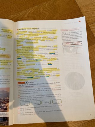 Libro Música Nivel II ESO Anaya Operación M.