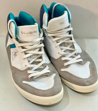 Le Coq Sportif caña alta piel 44