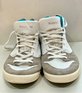 Le Coq Sportif caña alta piel 44
