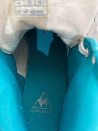 Le Coq Sportif caña alta piel 44