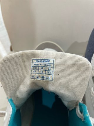 Le Coq Sportif caña alta piel 44