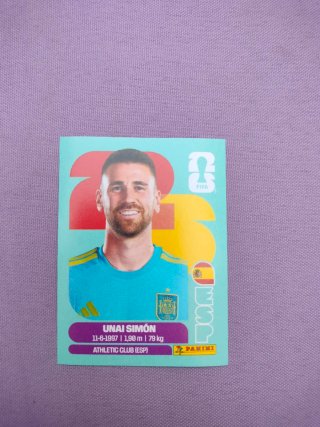 Cromos Mundial Unai Simón ESP