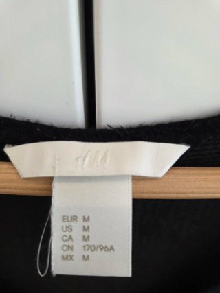 Body negro H&M Talla M