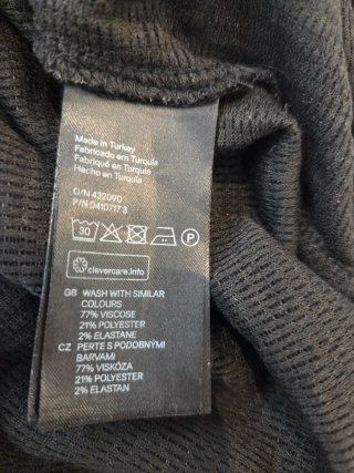 Body negro H&M Talla M