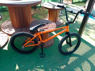 Bicicleta BMX Naranja Electron
