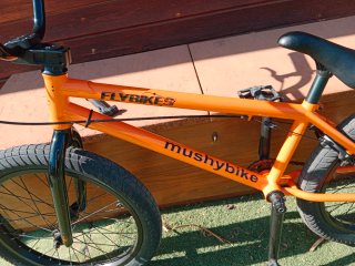 Bicicleta BMX Naranja Electron