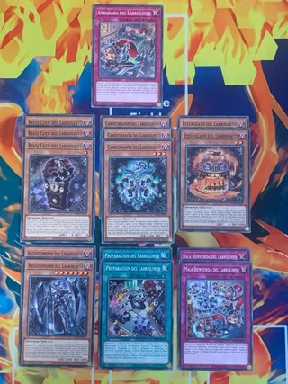 Lote Cartas Yu-Gi-Oh! Labrislinto Español