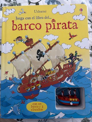 Juega con el libro del barco pirata