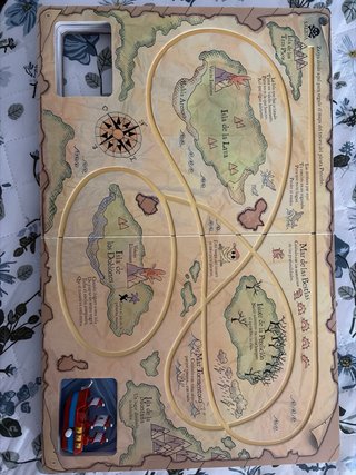 Juega con el libro del barco pirata