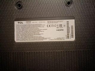 Smart TV TCL 40 Negro y Plata