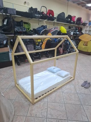 Cama Montessori Casita Madera