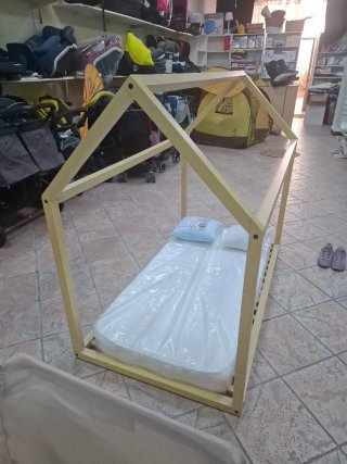 Cama Montessori Casita Madera