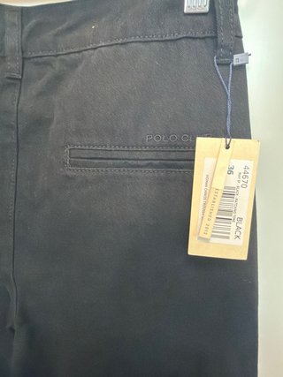 Pantalón chino Polo Club Talla 36 Negro