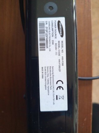 Barra de Sonido Samsung Negra