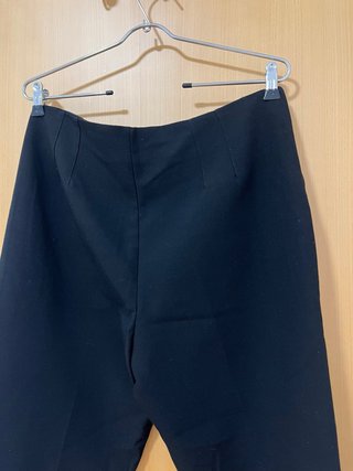 Pantalón de traje negro Mango