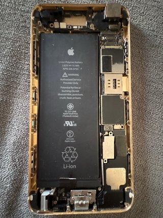 iPhone 6 oro rosa para piezas