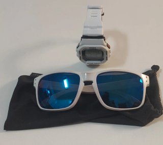 Gafas de Sol OHSEN Blancas y Azules