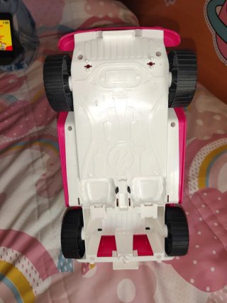 Coche Barbie Jeep Rosa