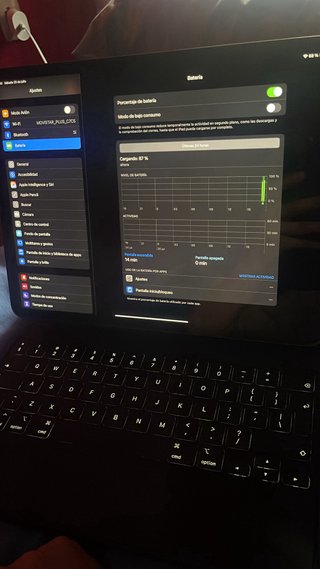 iPad Pro 12.9 M1 Plata con Magic Keyboard