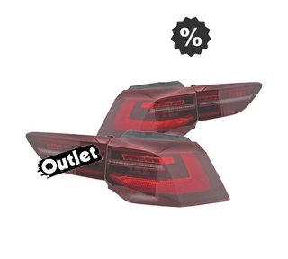 CX FAROS TRASEROS VOLKSWAGEN VW GOLF 8 19-24 LED ROJOS DINÁ