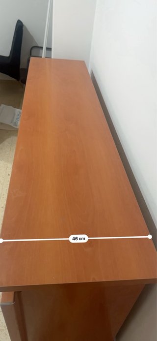 Mueble aparador con Vitrina