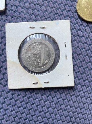 Moneda Isabel II D.G. REG. F.D.