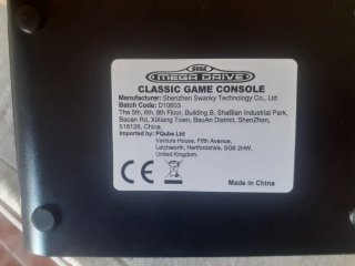 Consola Mega Drive AtGames Negra