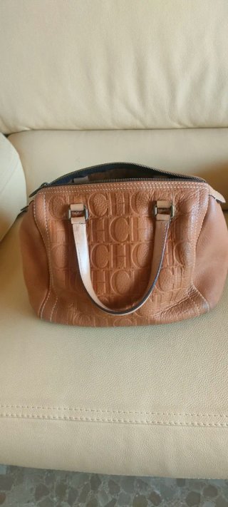 Bolso Andy Carolina Herrera Marrón